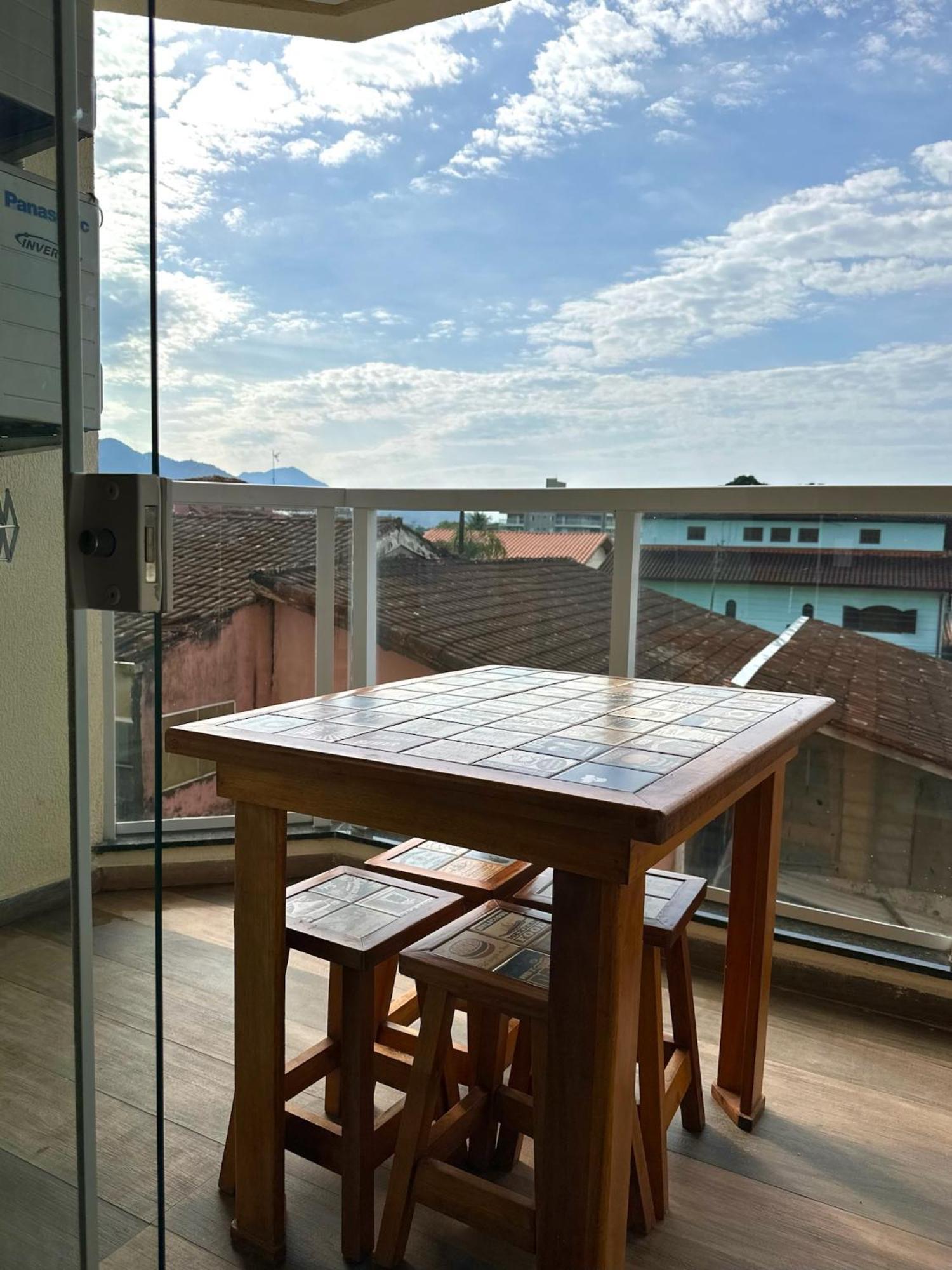 Apto Excelente C/Ar, Varanda Gourmet E Piscina Ubatuba Exterior foto